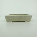 [ б/у ] бонсай горшок синий . маленький размер длинная сторона примерно 12.2cm длина person горшок . входить глазурь на данный момент товар б/у горшок 