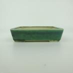 [ б/у ] бонсай горшок синий . маленький размер длинная сторона примерно 12cm длина person горшок глазурь на данный момент товар б/у горшок 