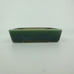 [ б/у ] бонсай горшок синий . маленький размер длинная сторона примерно 12cm длина person горшок глазурь на данный момент товар б/у горшок 