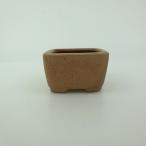 [ б/у ] бонсай горшок синий . бобы горшок длинная сторона примерно 4.4cm правильный person горшок грязь предмет на данный момент товар б/у горшок 