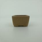 [ б/у ] бонсай горшок синий . бобы горшок длинная сторона примерно 4.4cm правильный person горшок грязь предмет на данный момент товар б/у горшок 