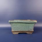 [ б/у ] бонсай горшок Shigaraki .. нет маленький размер длинная сторона примерно 14.5cm длина person горшок вне . глазурь на данный момент товар б/у горшок 