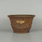 [ б/у ] бонсай горшок . гора средний длинная сторона примерно 22.3cm круг горшок вне . цветок есть. . - na узор грязь предмет .. для на данный момент товар б/у горшок 