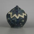 [ б/у ] бонсай горшок документ гора Echizen документ гора маленький размер высота примерно 15.5cmnas type горшок глазурь на данный момент товар б/у горшок 