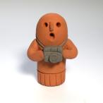 はにわ はにわ高校カメラ部1 埴輪 陶芸 手作り オリジナル 現代のハニワ カメラ　プチギフト