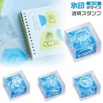 キングジム 氷印 第三弾 こおりじるし 小サイズ CLSAC22 透明スタンプ カラーアクリル KORI 手帳デコ