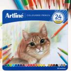  искусство линия Artline маслянистость цветные карандаши 24 -цветный набор siyachi - ta взрослый покрытие . покрытие . изобразительное искусство входить . праздник . подарок 