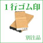 ゴム印　勘定科目印　4.6×23mm（標準