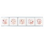 ビバリー スヌーピー 浸透印せんせいスタンプ （赤インク） SE5-008  先生 教師用 スタンプセット ご褒美スタンプ