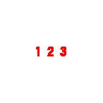  солнечный Be Endless штамп цифра 15 шт. комплект ( готический body )5 номер. .. рукоятка ko штамп комплект 