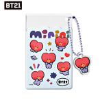 ショッピングbt21 【送料無料・速達】 BTS (防弾少年団) 公式 グッズ [BT21] (TATA/V) クリアカードポケット(Minini)