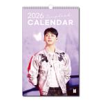 ショッピングbts ジョングク (BTS バンタン) 2026年 (令和8年) フォト 壁掛けカレンダー グッズ