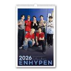 ショッピング韓流 ENHYPEN エンハイプン エナプ 2026年 (令和8年) フォト 壁掛けカレンダー グッズ