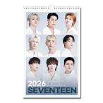 SEVENTEEN (セブンティーン) 2026年 (令和8年) フォト 壁掛けカレンダー グッズ