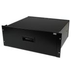 StarTech.com [4UDRAWER] 4U サーバーラックマウント引出しユニット ブラック 19インチラック&amp;キャビネット対応