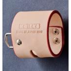 【在庫あり】ニックス(KNICKS) KN-DX　KNヌメ革ベルトループ ベージュ パーツ 金具 腰袋 工具袋 道具袋