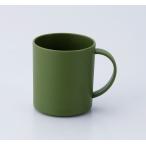 ロゴ、名入れ・ノベルティ、物販に!　バンブーファイバー配合マグカップ(カーキ)