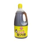 ショッピングごま油 【オットギ】業務用　ごま油　　1.8L　《食韓国品 韓国食材 韓国料理 韓国調味料 ゴマ油 ごま油  オットギ オトギ 韓国ごま油 胡麻油》