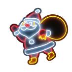 ショッピングイルミネーション LEDモチーフライト イルミネーション コロナ産業 ネオンサンタ【メーカー直送/代金引換・同梱不可】