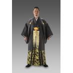  золотой . затемнение hakama - золотой чёрный -[. серп кама ]