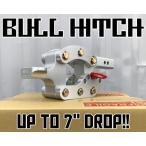 残り僅か! BULL HITCH ブルヒッチ アジャスタブルヒッチ ヒッチマウント 牽引 トレーラー ヒッチメンバー 7インチドロップ 2インチライズ ジェットスキー