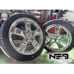 新品 NEO CHROME NC01 17インチタイヤホイールセット PCD114.3-5穴 D21 D22 ダットサン D21 D22 ハイラックス ニューハイ ミニトラック 17x7.0J