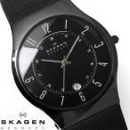 スカーゲン SKAGEN 腕時計 メンズ 233XLTMB チタニウム 薄型 ブラック