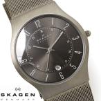 スカーゲン SKAGEN 腕時計 メンズ 233XLTTM チタニウム 薄型 グレー