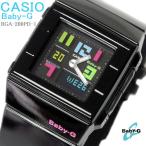 カシオ ベビーG CASIO Baby-G レディース 腕時計 ブラック BGA-200PD-1 ベビーG/Baby-G アナデジ