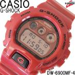 Yahoo! Yahoo!ショッピング(ヤフー ショッピング)G-SHOCK ジーショック Gショック CASIO カシオ DW-6900MF-4 メンズ 腕時計 赤 レッド