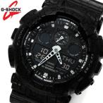 CASIO カシオ G-SHOCK Gショック ジーショック メンズ 腕時計 クラックドパターン ブラック GA-100CG-1A