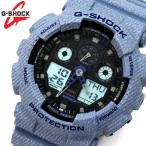 Yahoo! Yahoo!ショッピング(ヤフー ショッピング)CASIO カシオ G-SHOCK Gショック ジーショック メンズ 腕時計 ワールドタイム デニム GA-100DE-2A