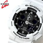 Yahoo! Yahoo!ショッピング(ヤフー ショッピング)カシオ CASIO Gショック G-SHOCK アナデジ メンズ 腕時計 ブラック 白 グレーGA-100L-7A