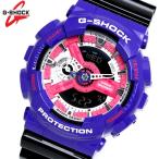 Yahoo! Yahoo!ショッピング(ヤフー ショッピング)カシオ CASIO Gショック G-SHOCK ジーショック 腕時計 クオーツ メンズ ブラック 黒 パープル ピンク GA-110NC-6A 海外モデル