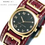 マークジェイコブス MARC JACOB 腕時計 レディース MJ1631 マンディー MANDY バングル ダブルストラップ ブラック×レッド