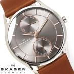 スカーゲン SKAGEN 腕時計 メンズ SKW6086 ブランド 革ベルト 薄型