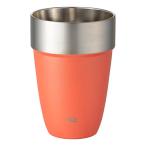 thermo mug(サーモマグ) スタッキングタンブラー ブライトオレンジ M 410ml 【STACKING TUMBLER】ST22-41