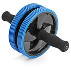 ショッピング腹筋ローラー erugam 腹筋ローラー アブホイール エクササイズウイル スリムトレーナー プレゼント エクササイズローラー 54130