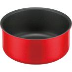 ショッピングサーモス サーモス デュラブルシリーズ 取っ手のとれる鍋KOC 18cm ガス火専用 ブライトレッド KOC-018 BTR