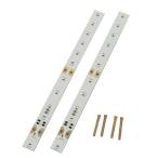 グリーンマックス Nゲージ 室内照明ユニット 狭幅 ・ 白色 2本入り 8461 鉄道模型用品