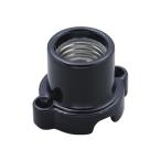  Elpa (ELPA) круглый resep лампа гнездо освещение 300V/6A E26 черный SB-2617H(BK)