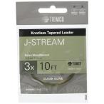 timko(TIEMCO) J Stream Leader 10ft 3X прозрачный оливковый 