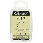 がまかつ(Gamakatsu) フライフック C12 10号 20本 フラットブラック 66140