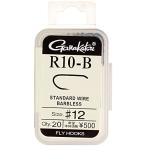 がまかつ(Gamakatsu) フライフック R10-B 12号 20本 フラットブラック 66141