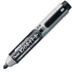 ぺんてる ノック式ハンディホワイトボードマーカー 平芯・太字 黒インキ MWXN6M-A 10本入り