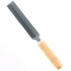 ツボサン リョウバヤスリ木柄付 125mm RE-3