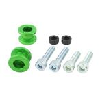 poshu(POSH) аксессуары для мотоцикла рейсинг подставка на крюк M10 2 шт. комплект lime зеленый 004010-28