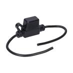 エーモン(amon) ミニ平型ヒューズホルダー DC12V・180W/DC24V・360W 15A(MAX) コードサイズ1.25sq相当 自動