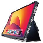  Elecom iPad mini6 no. 6 поколение (2021 год ) кейс легкий Apple Pencil держатель есть три складывать подставка рука Hold bell 