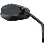 デイトナ(Daytona) バイク ミラー ハーレーダビッドソン用 耐振 広角 新保安基準適合 ハイビジミラー for H-D エッジ ブラック